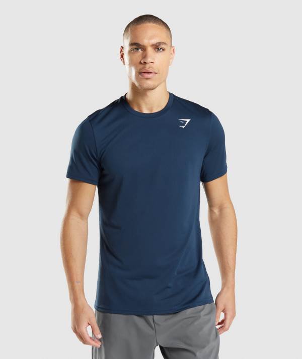 Panske Tricka Gymshark Arrival Námornícka Modrá | RY6587310